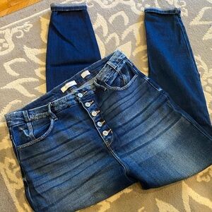 Womens kurvy ultra high rise skinny